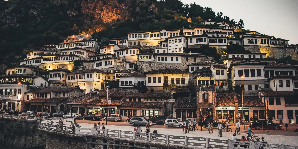 Driving in Albania