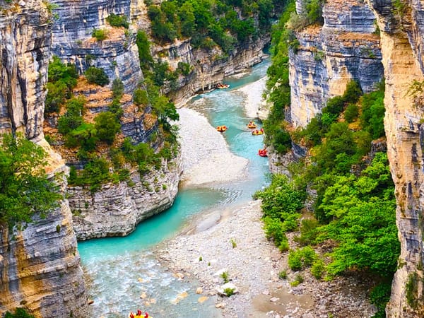 Rafting the Osumi Canyon: Albania's Best White-Water Adventure